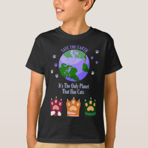 Der Tag der Erde Rette die Erde Es ist der einzige T-Shirt