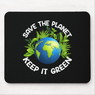 Der Tag der Erde rettet den Planeten Mousepad