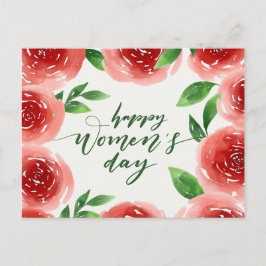 Der Tag der glücklichen Frauen Postkarte