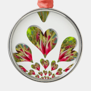 Der Tag der humanitären Hilfe ist ein schöner Tag  Silbernes Ornament