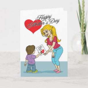 Der Tag der Mutter #156 Karte