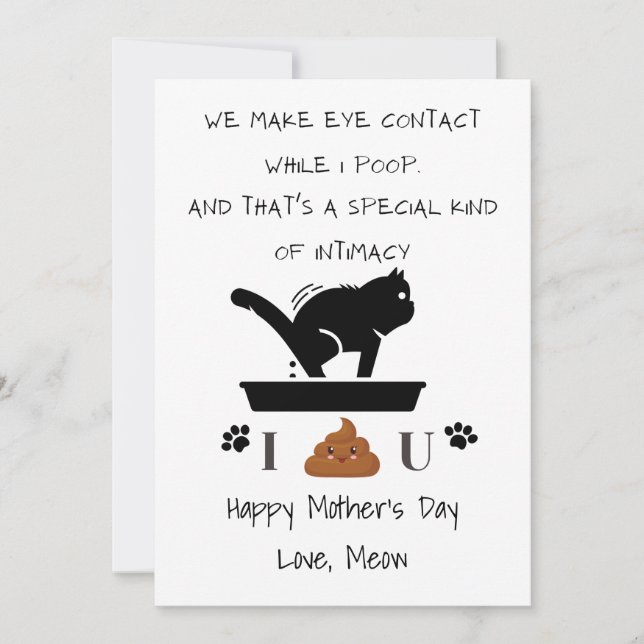 Der Tag der Mutter/des Vaters Dankeskarte (Vorderseite)