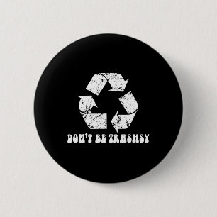 Der Tag der Sonne Recycelnd Natur Button