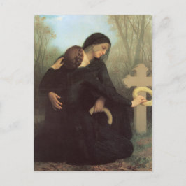 Der Tag der Toten von William Adolphe Bouguereau Postkarte