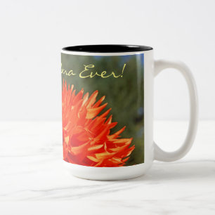 Der Tag des besten Großmutter-überhaupt Zweifarbige Tasse