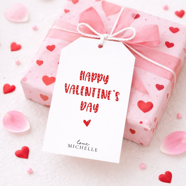 Der Tag des einfachen Glücks Geschenkanhänger (Von Creator hochgeladen)