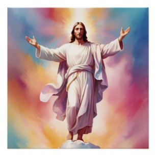 Der Tag des Herrn Jesus Poster