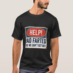 Der Tag des lustigen Vaters hilft dem Vater, der g T-Shirt
