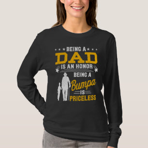 Der Tag des Mens Vatertags als Vater ist ein Ehren T-Shirt