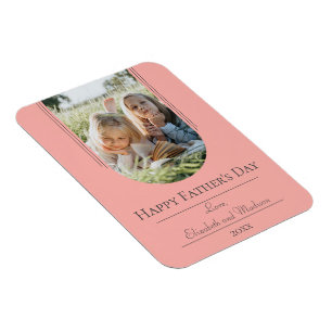 Der Tag des modernen Fotos Korallen Magnet