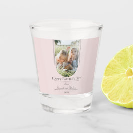 Der Tag des modernen Fotos | Rosa Schnapsglas