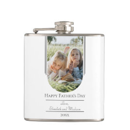 Der Tag des modernen Fotos | weiß Flachmann