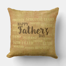 Der Tag des religiösen Vaters, die Eigenschaften d Kissen