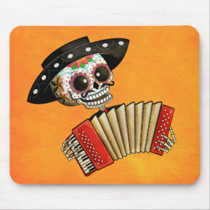 Der Tag des toten Skelett-EL-Mariachis Mousepad