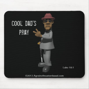 Der Tag des Vaters des coolen Vaters Mousepad
