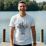 Der Tag des Vatertages des weltweit größten Vaters Tri-Blend Shirt<br><div class="desc">Zeigen Sie Ihrem phantastischen Papa, wie wunderbar und geliebt er ist mit unserem lustigen und stilvollen "World's Greatest Vater" personalisiertes Foto T-Shiryt . Das Design besticht durch "Weltgrößter Vater" in einem stilvollen marinesischen Typografie-Design und ist auf Ihr eigenes Foto abgestimmt. Großartiges Geschenk für den Tag des Vaters, Geburtstag, Jahrestag und...</div>