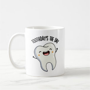 Der Tag Funny Tooth Puns Kaffeetasse