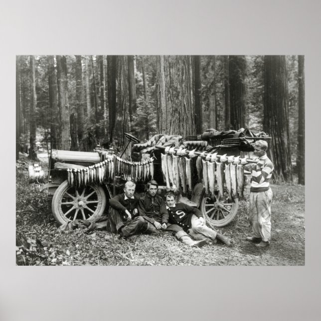 Der Tag im großen Lagune, 1908 Poster (Vorne)