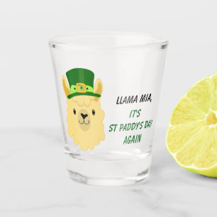 Der Tag Lama Mia St.-Paddys Schnapsglas
