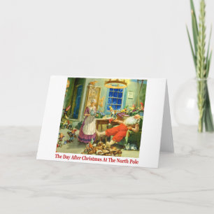 Der Tag nach Weihnachten beim Nordpol