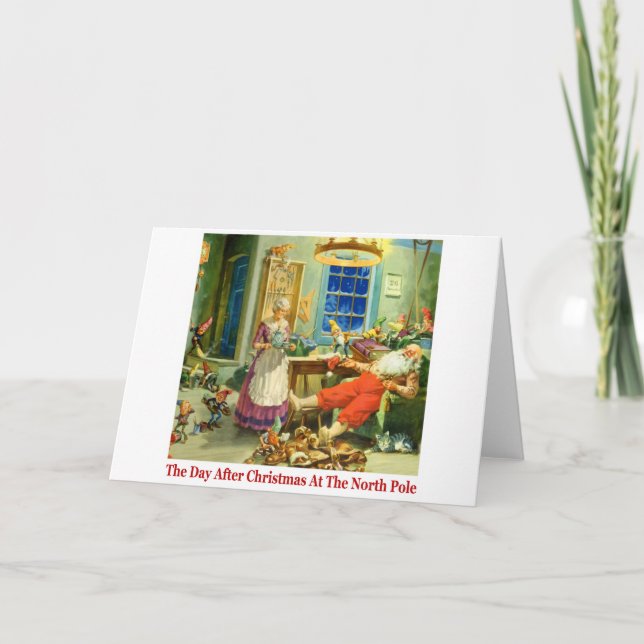Der Tag nach Weihnachten beim Nordpol (Vorderseite)