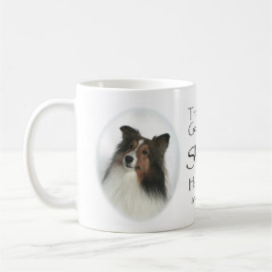 Der Tag Shelties waren hergestellte Tasse