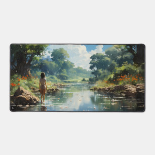 Der Tag über die Welt jenseits der Grenzen Schreibtischunterlage