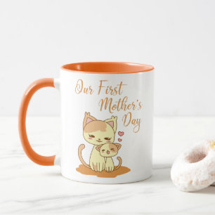 Der Tag unserer ersten Mutter Tasse