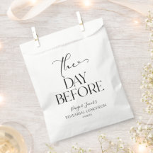 Der Tag vor der Minimal Hochzeit Probe Mittagessen