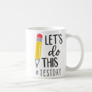 Der Tageslehrer Lasse, diesen Staat des Testtages Kaffeetasse