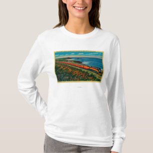 Der Tageslicht begrenzte Zug auf Kalifornien T-Shirt