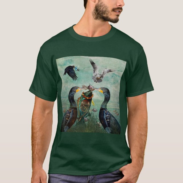 "Der tägliche Kriegs-" der T - Shirt der Männer (Vorderseite)