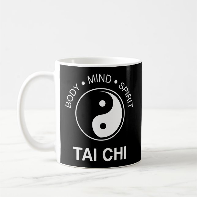 Der Tai Chi - Geist des Körpers Kaffeetasse (Links)