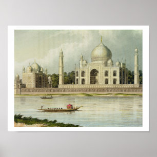Der Taj Mahal, Grab des Kaisers Shah Jehan und Poster
