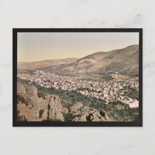 Der Tal von Napulus (d.h. Nablus), Heiliger Landkl Postkarte