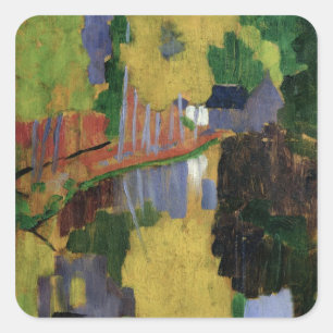 Der Talisman Quadratischer Aufkleber