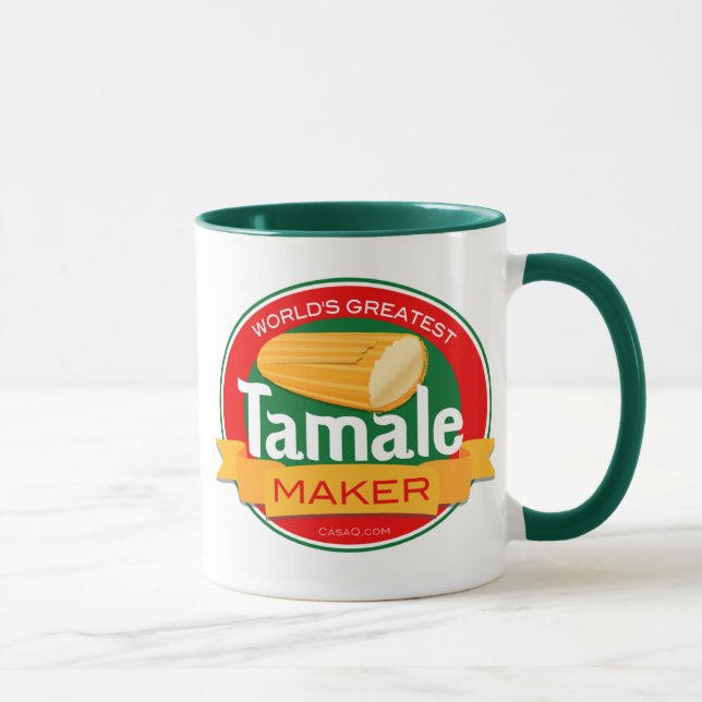 Der Tamale-Hersteller-Kaffee-Tasse der Welt Tasse (Rechts)