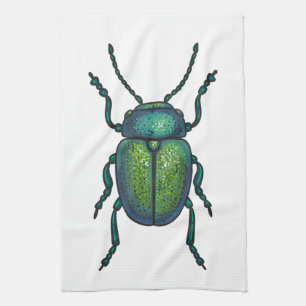 Der Tansienkäfer Geschirrtuch
