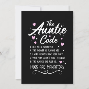 Der Tante-Code Einladung