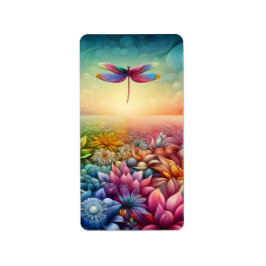 Der Tanz der Dragonfly Adressaufkleber