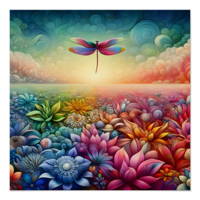 Der Tanz der Libelle Poster (Vorderseite)