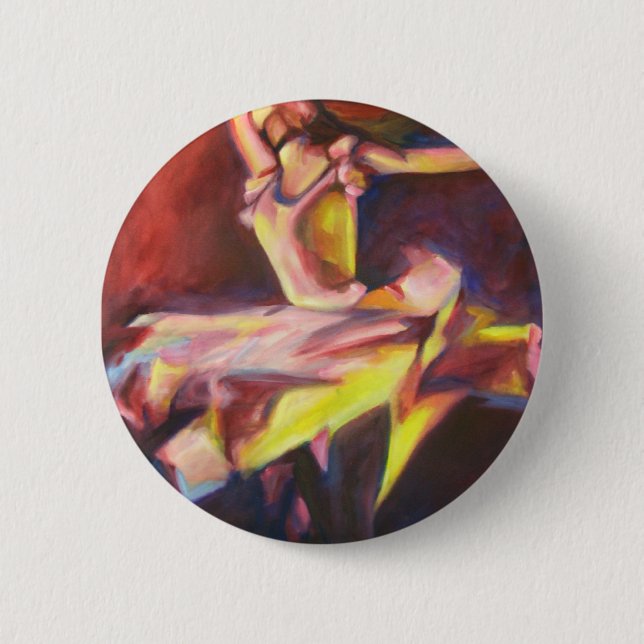 Der Tänzer Button (Vorderseite)