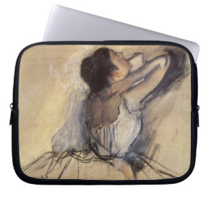 Der Tänzer von Edgar Degas, Vintage Ballerina Kuns Laptopschutzhülle