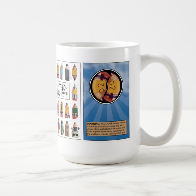 Der Tao der Stubbie Bleistift-Tasse #4 Tasse (Rechts)