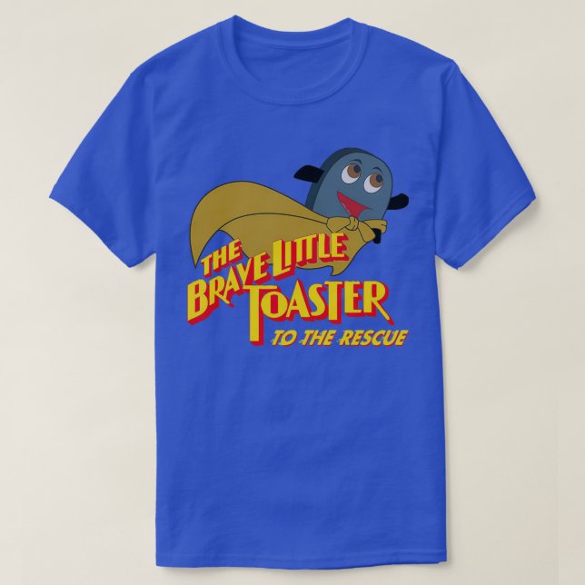 Der tapfere kleine Toaster zur Rettung T-Shirt (Design vorne)
