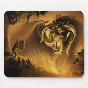 Der tapfere Ritter - Mousepad