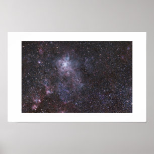 Der Tarantelnebel - Große Magellansche Wolke Poster