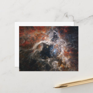 Der Tarantula-Nebel NIRCam   JWST Postkarte