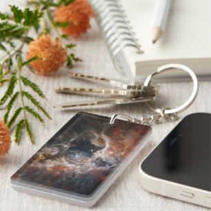 Der Tarantula-Nebel NIRCam JWST Schlüsselanhänger