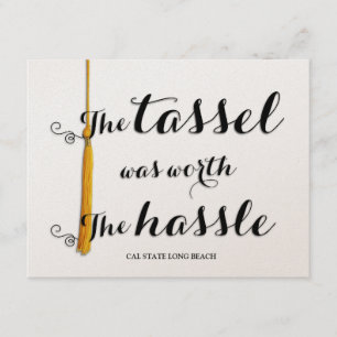 Der Tassel war die Mühe wert - Klasse von 2014 Ankündigung